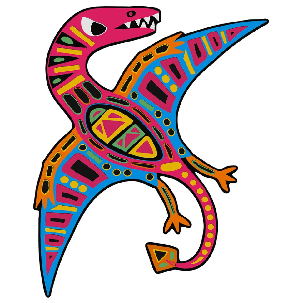 Kit Créatif - Scratch Art Dinosaures Silhouettés