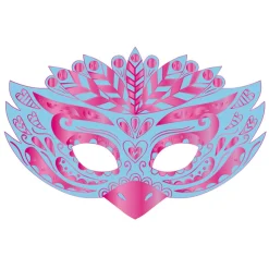 Kit Créatif - Scratch Art Masques De Fête