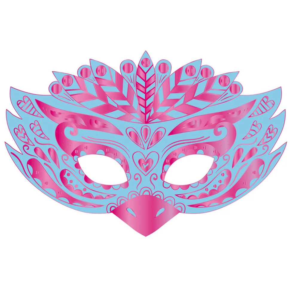 Kit Créatif - Scratch Art Masques De Fête