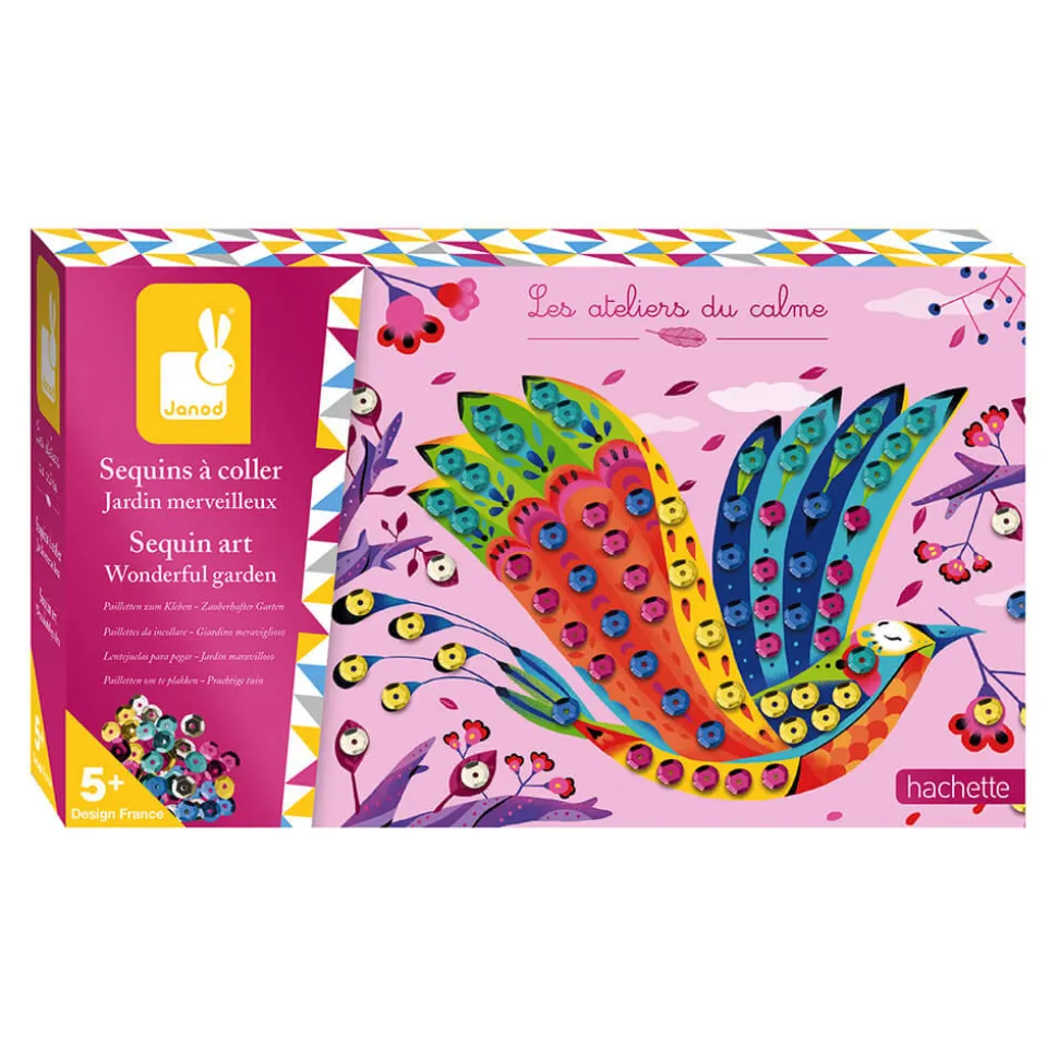 Kit Créatif - Sequins à Coller Jardin Merveilleux