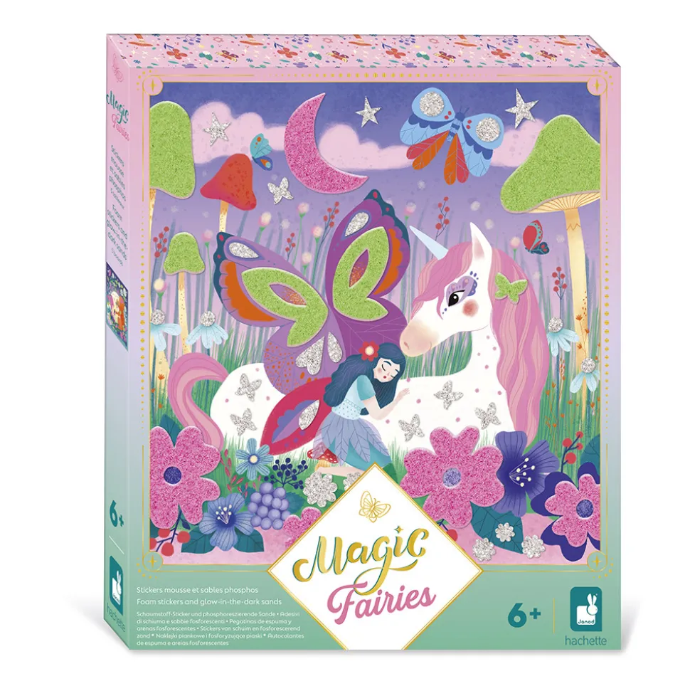 Kit Créatif - Stickers et Sable Phospho Magic Fairies