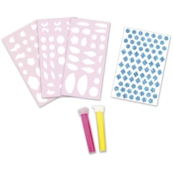 Kit Créatif - Stickers Mousse Sables Fluo Amis de la Forêt