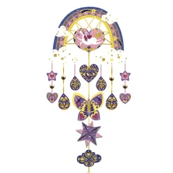 Kit Créatif Attrape-Rêves Brillants