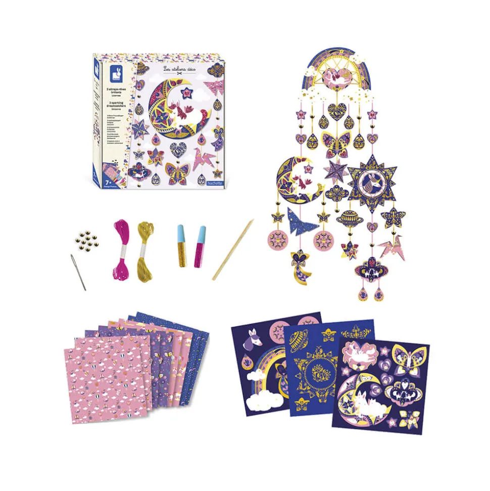 Kit Créatif Attrape-Rêves Brillants