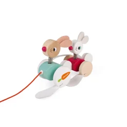 Lapins à promener (bois)