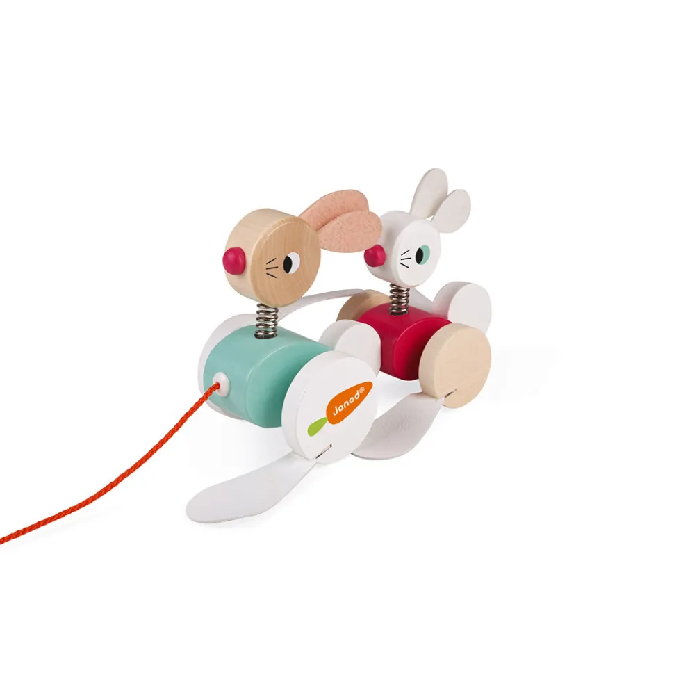 Lapins à promener (bois)