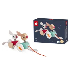 Lapins à promener (bois)