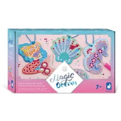 Magic Ocean - 3 Porte-Clefs A Diamanter