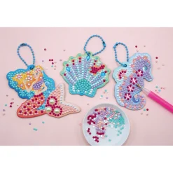 Magic Ocean - 3 Porte-Clefs A Diamanter