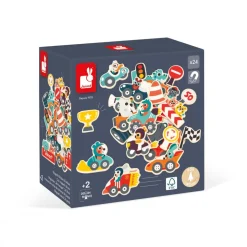 Magnets Bolides 24 pièces