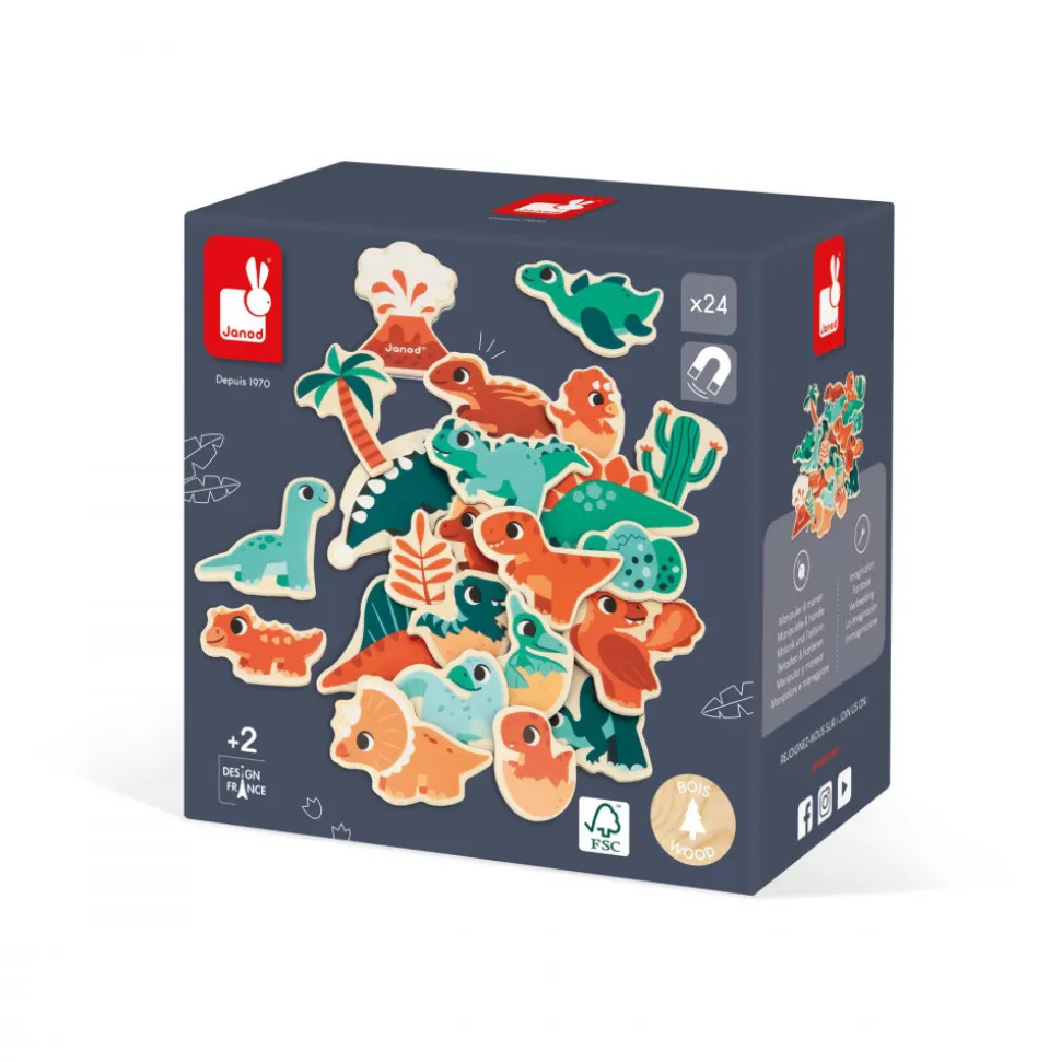 Magnets Dino 24 pièces