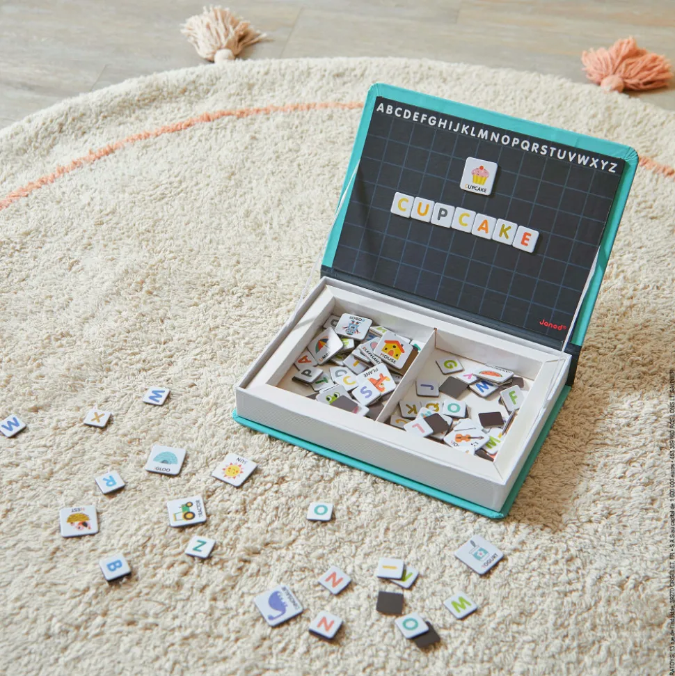 Magnéti'book alphabet anglais, 142 magnets