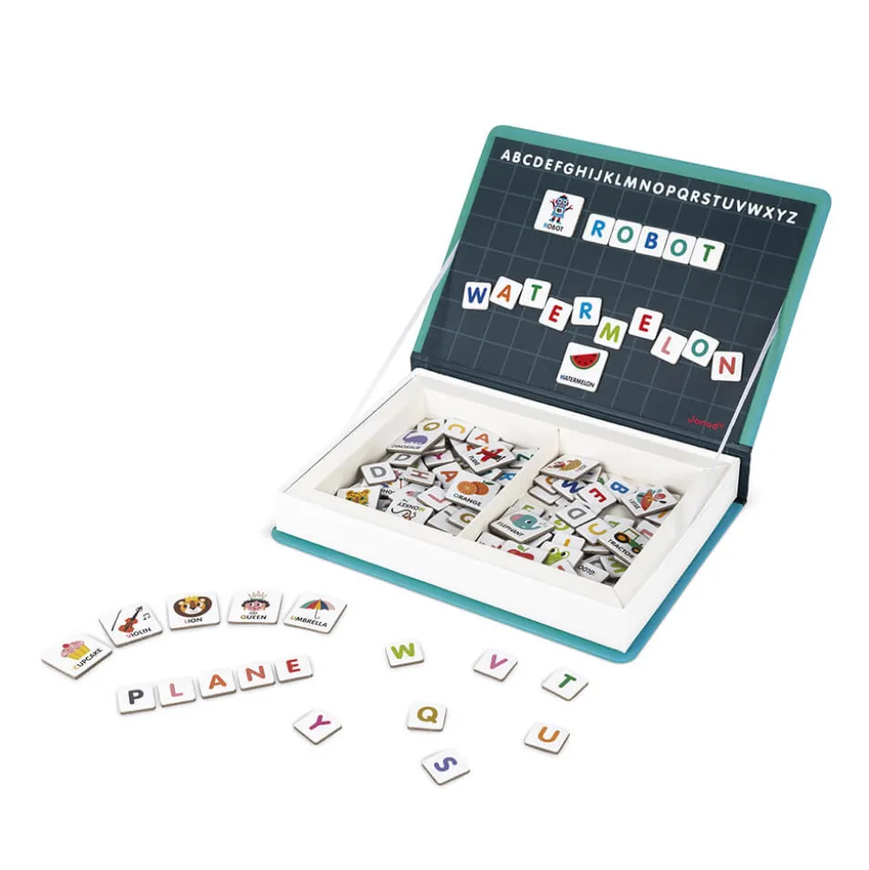 Magnéti'book alphabet anglais, 142 magnets