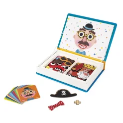 Magnéti'book Crazy Faces garçon, 70 magnets