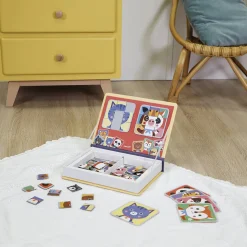 Magnéti'book Mix & Match Animaux, 72 magnets