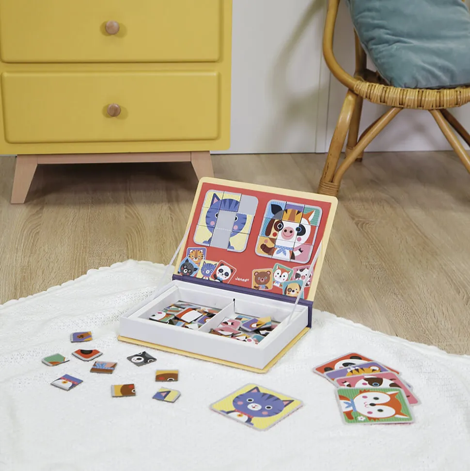 Magnéti'book Mix & Match Animaux, 72 magnets