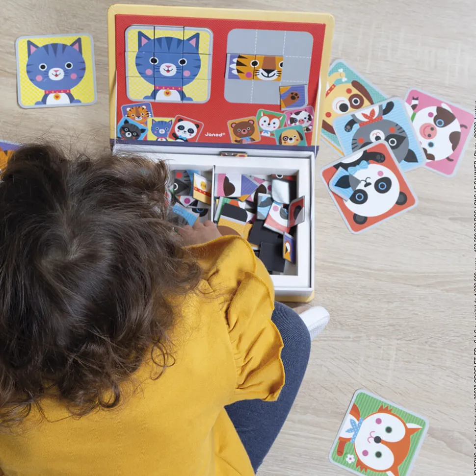 Magnéti'book Mix & Match Animaux, 72 magnets