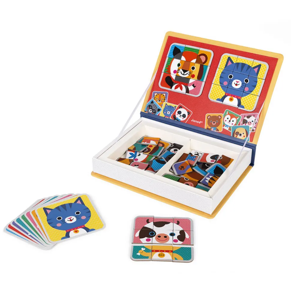 Magnéti'book Mix & Match Animaux, 72 magnets