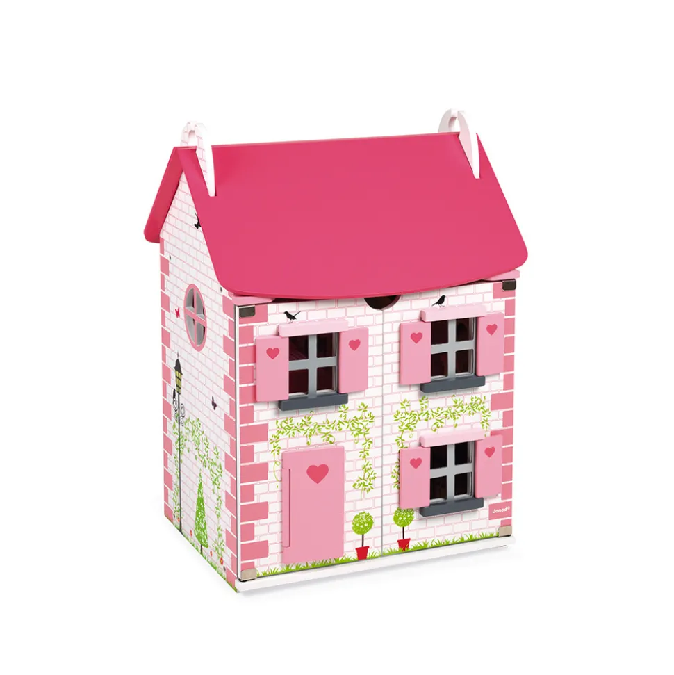 Maison de poupées Mademoiselle (bois)