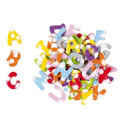 Mallette 52 lettres magnétiques Splash (bois)