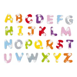 Mallette 52 lettres magnétiques Splash (bois)