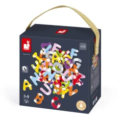 Mallette 52 lettres magnétiques Splash (bois)