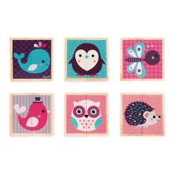 Mes Premiers Cubes - Bébés Animaux (bois)