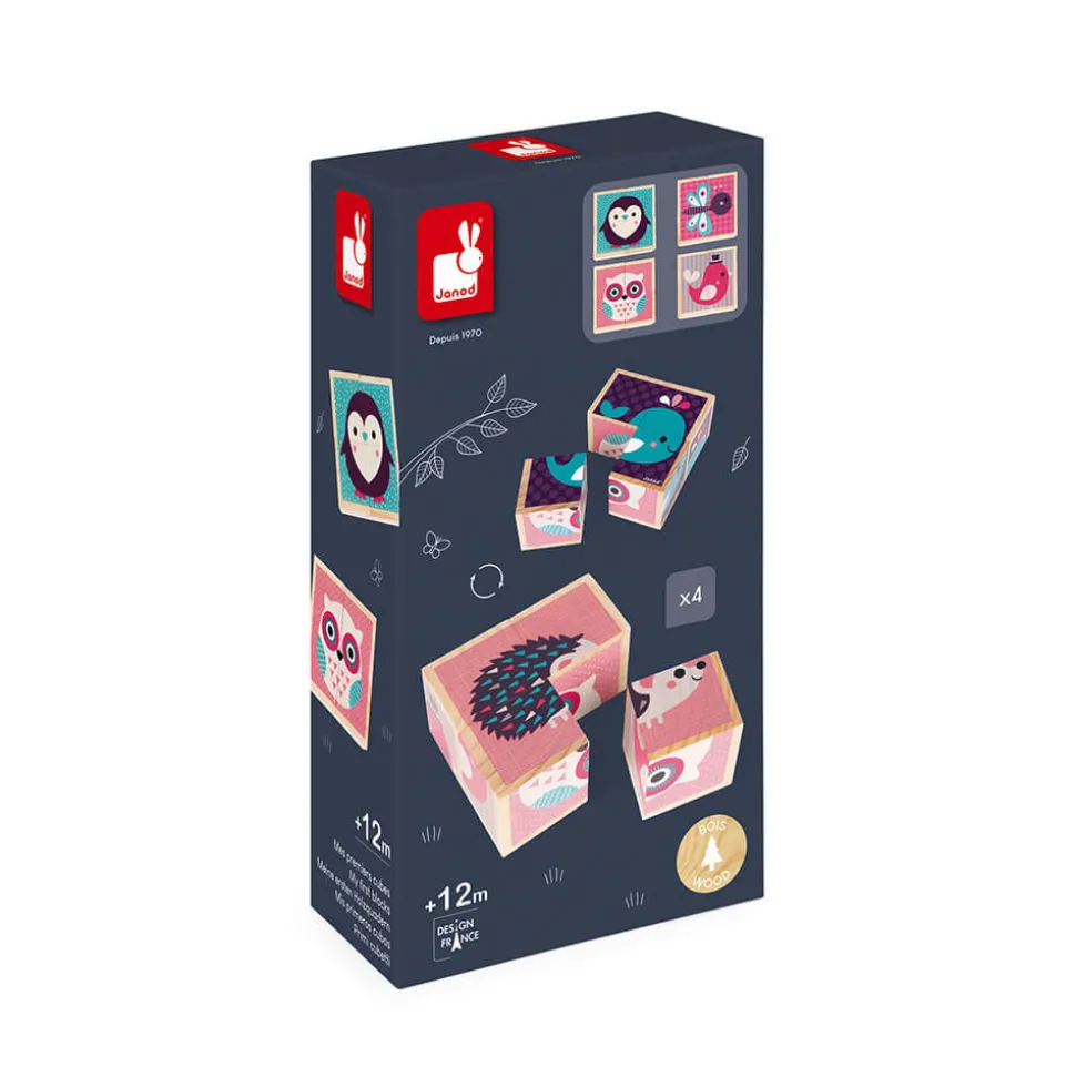 Mes Premiers Cubes - Bébés Animaux (bois)