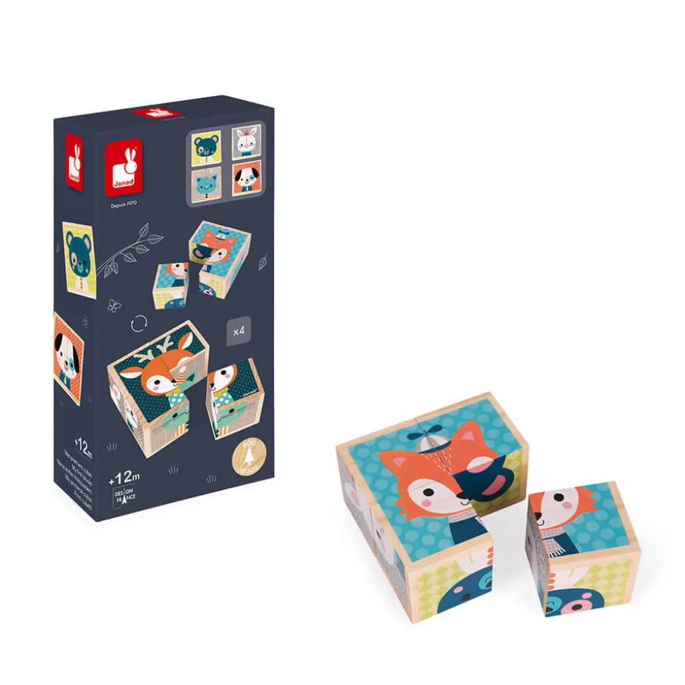 Mes Premiers Cubes - Portraits de la Forêt (bois)