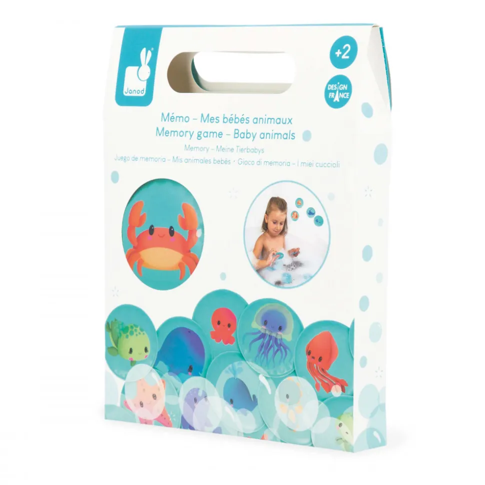 Mémo de Bain Mes Bébés Animaux