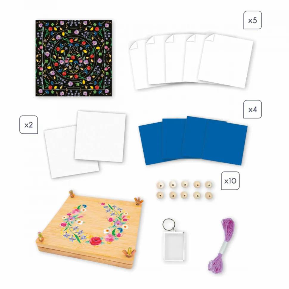 Multiactivités 6 Réalisations avec une Presse à Fleurs