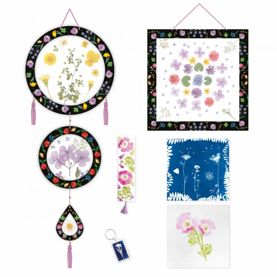 Multiactivités 6 Réalisations avec une Presse à Fleurs