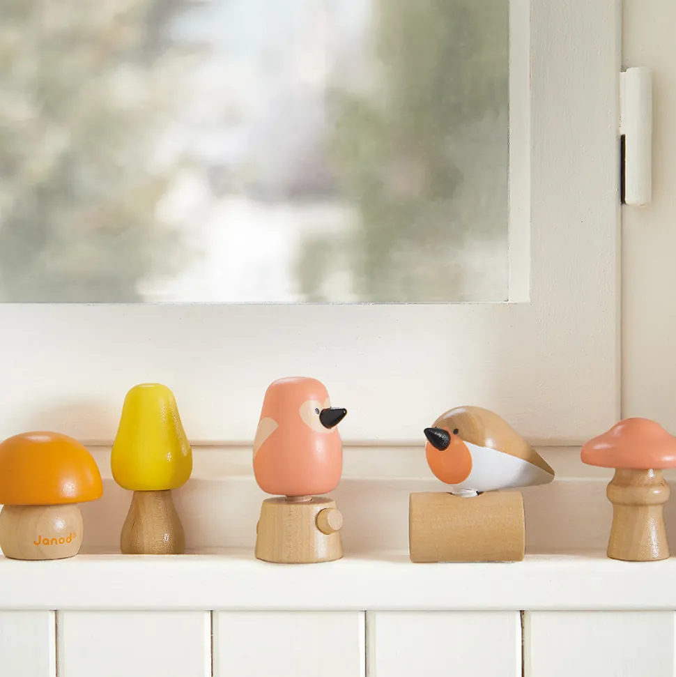Oiseaux et Champignons à visser - Partenariat WWF®
