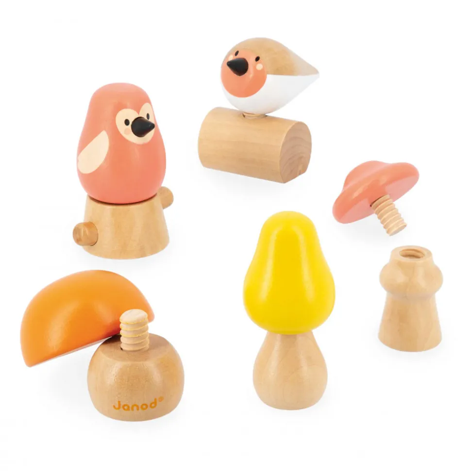 Oiseaux et Champignons à visser - Partenariat WWF®