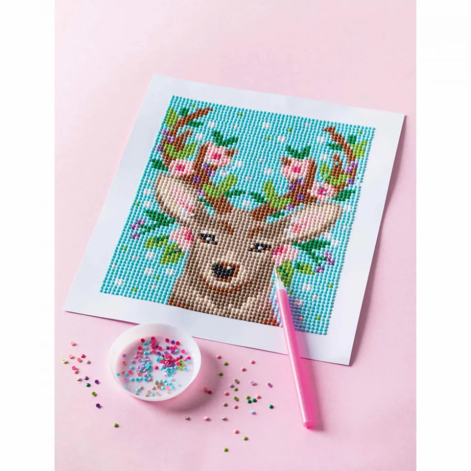 Peinture Diamant Cerf