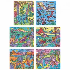 Peinture Magique Dinosaures
