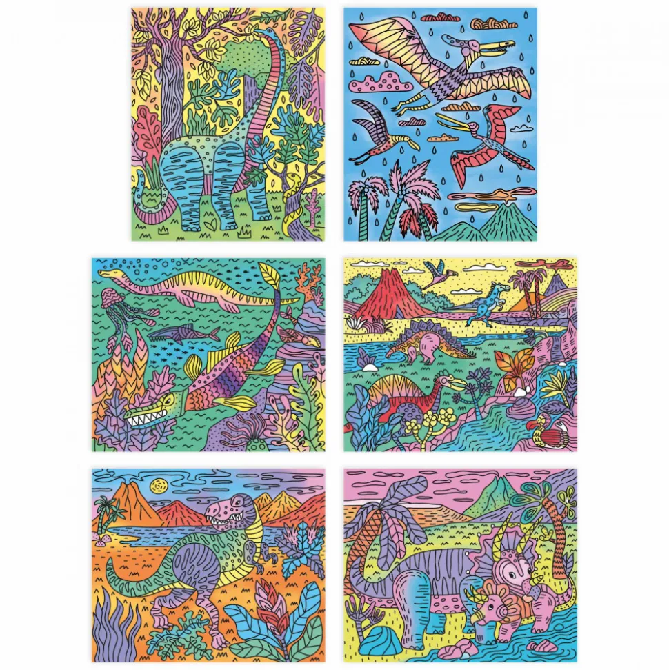 Peinture Magique Dinosaures