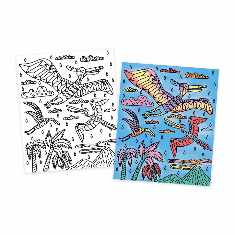 Peinture Magique Dinosaures