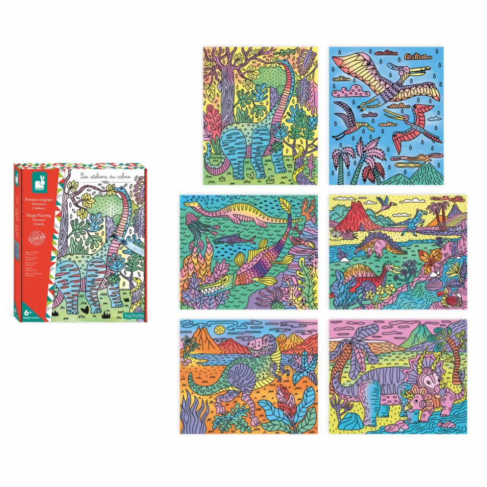 Peinture Magique Dinosaures