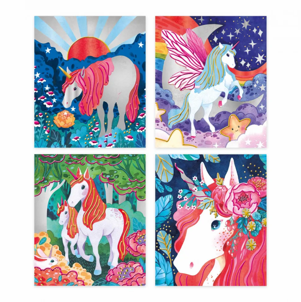 Peinture Nacrée et 3D Licorne