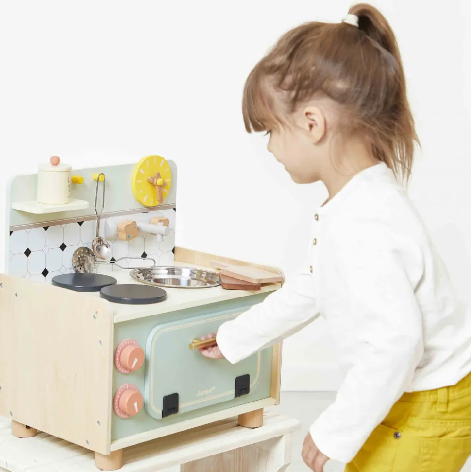 Petite Cuisine en bois Mamie Soleil