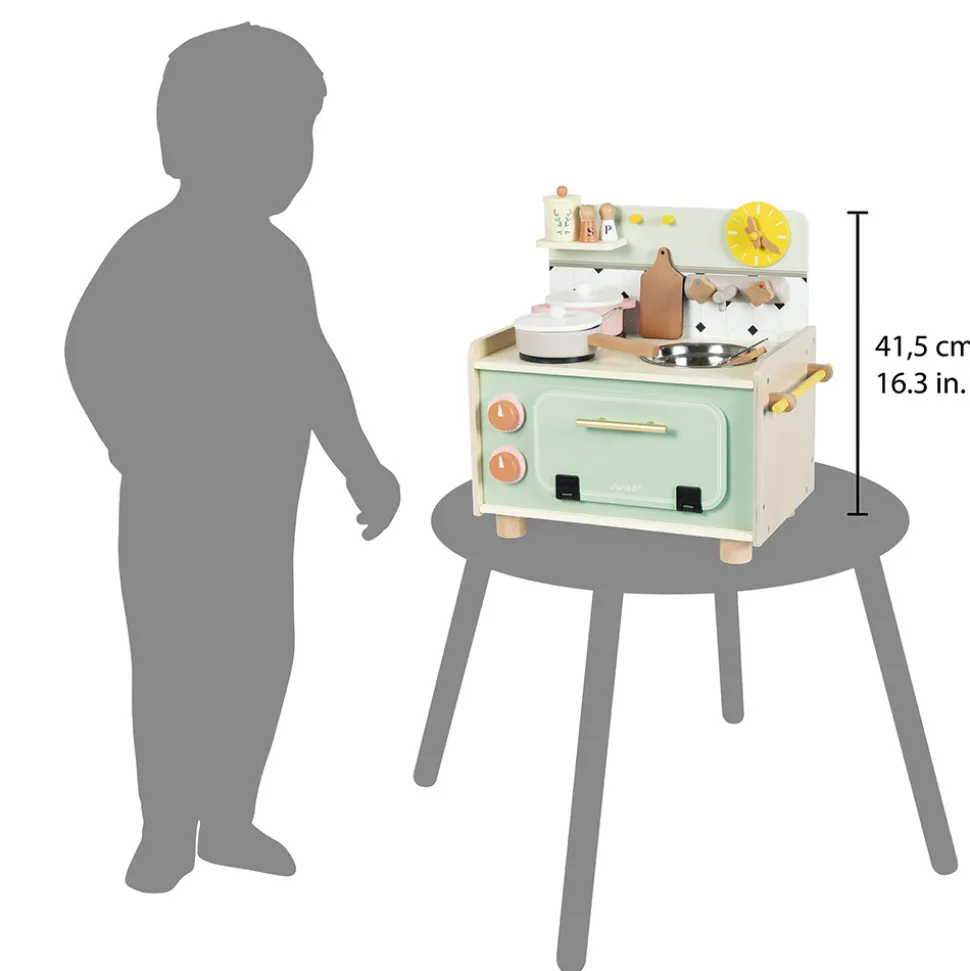 Petite Cuisine en bois Mamie Soleil