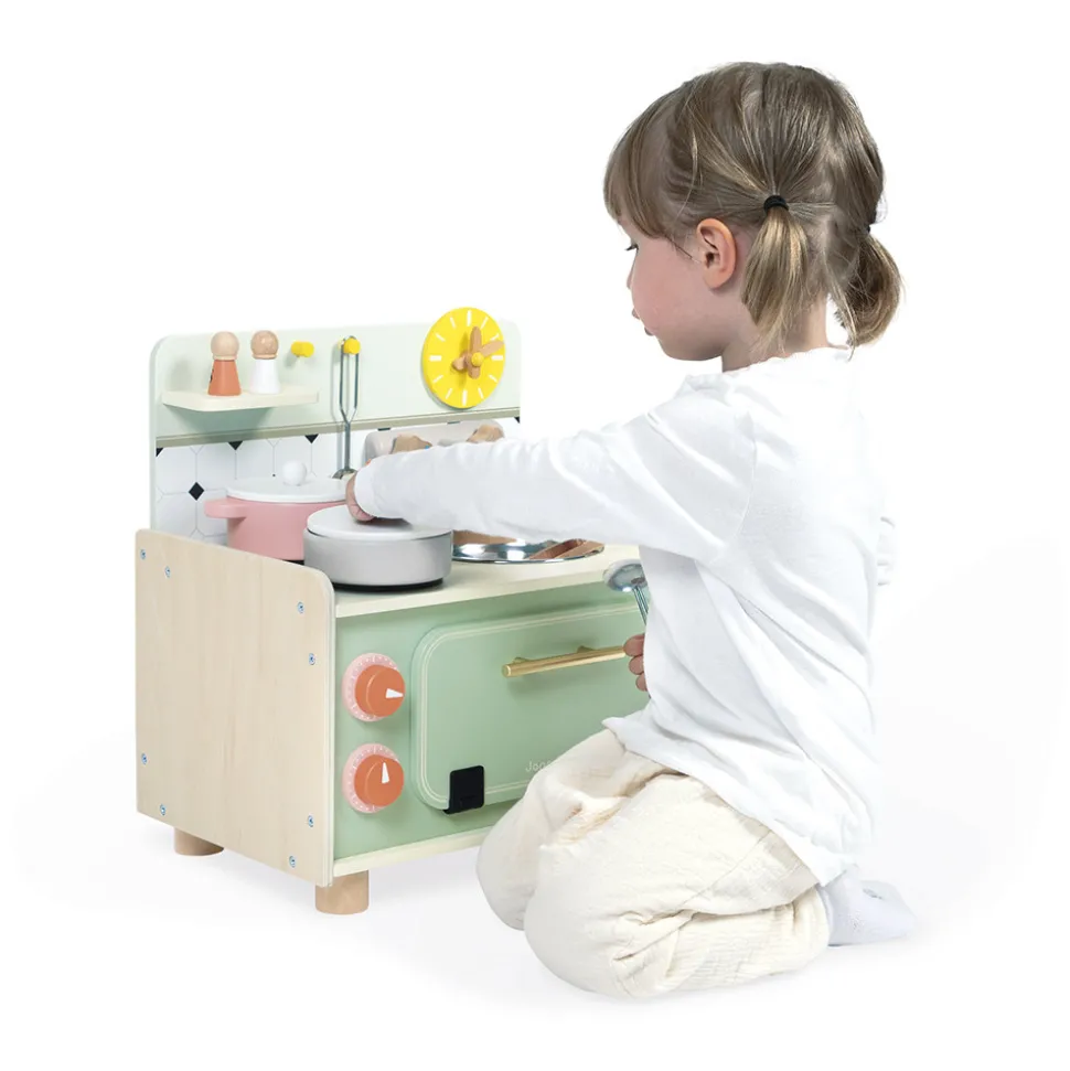 Petite Cuisine en bois Mamie Soleil