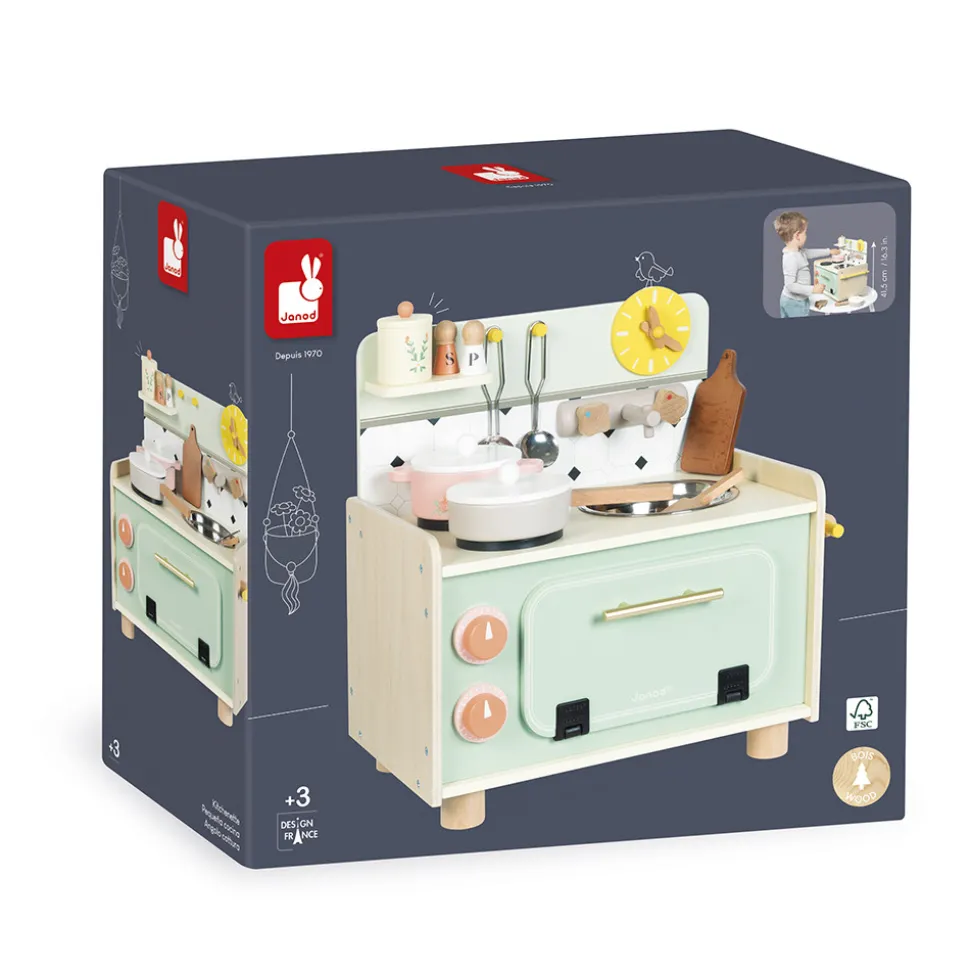 Petite Cuisine en bois Mamie Soleil