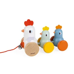 Poule et Poussins à promener