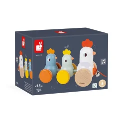 Poule et Poussins à promener