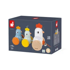 Poule et Poussins à promener