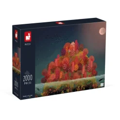 Puzzle Automne Rouge 2000 pièces