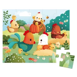 Puzzle Bienvenue à la Basse-cour 20 pièces