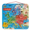 Puzzle Carte d'Europe Magnétique (bois)